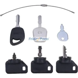 6 Keys 09287000 GY20680 140401 430-009 for John Deere AYP Husqvarna Toro Zero Turn Riding Garden Lawn Mower Tractor — 4