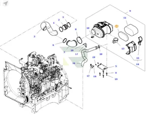 Wkład filtra powietrza AGCO — 2
