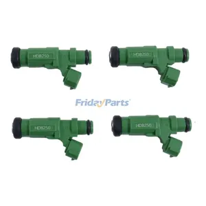 4 Pieces Fuel Injector HDB250 for 2004-2007 Mitsubishi Lancer 2.0L L4 — 3