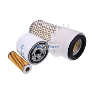 Filter Kit HH150-32094 15231-43560 15501-11081 for Kubota Tractor B8200E B8200D B7200E B7200D B7100D B6100E B6100D B5100E B5100D B4200D — 3