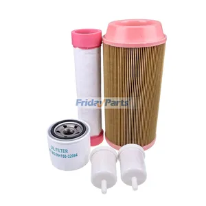 Service Filter Kit HH150-32094 12581-43012 K3181-82240 K3181-82250 for Kubota ZD323 ZD331 ZD326 Zero Turn Mower