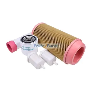 Service Filter Kit HH150-32094 12581-43012 K3181-82240 K3181-82250 for Kubota ZD323 ZD331 ZD326 Zero Turn Mower — 2