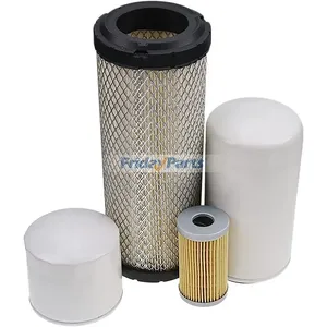 Filter Kit HH164-32430 6A320-59930 HH3A0-82623 129004-12520 for Kubota Tractor L2501 H HST