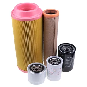 Maintenance Filter Kit HH1C0-32430 1J301-43170 16631-43560 1911113001 1911113002 for Kubota Engine V3800 Takeuchi Track Loader TL10 — 3