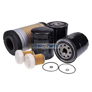 Filter Kit 6C060-99410 6A320-59940 6A320-59930 HH670-37710 for Kubota Tractor B2301 B2320 B2410 B26 B2601 B2630 B2650 — 4
