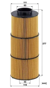 Filtro olio motore Mann Filter per Mercedes Actros MP4 MP5