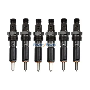 6 Pieces Fuel Injector J914474 for CASE Tractor 5130 5140… Loader W14B W14C