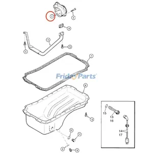 Oil Pump J930336 for CASE CX130 CX160 570LXT 590SL 686GXR 5150 5120 5220 585E 70XT 90XT 1845C — 5