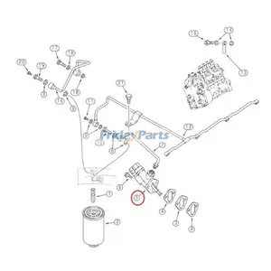 Fuel Pump J936318 J933254 for John Deere Tractor Loader LV80 U80 — 5