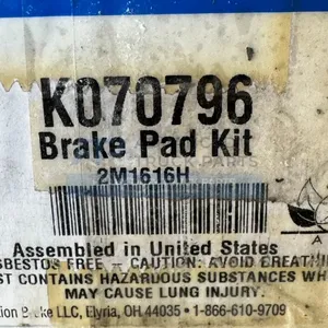 K129276BXW Genuine Bendix Disc Brake Pad Kit — 8
