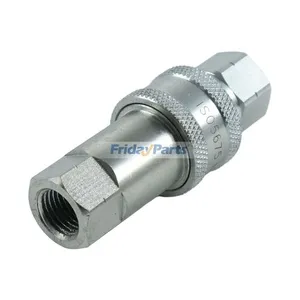 1/4" NPT Hydraulic Quick Coupler Set K2581-66220 7J612-66323 for Kubota BX1860 BX1870 BX2360 BX2370 BX25D LA211 LA243 LA403 LA504 LA534A — 4