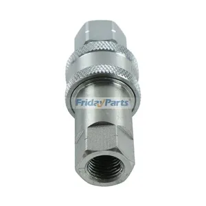 1/4" NPT Hydraulic Quick Coupler Set K2581-66220 7J612-66323 for Kubota BX1860 BX1870 BX2360 BX2370 BX25D LA211 LA243 LA403 LA504 LA534A — 2