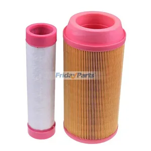 Inner & Outer Air Filter P780018 P778979 K3181-82250 K3181-82240 for Kubota Mower ZD323 ZD331 ZD326 ZD1211 ZD1511