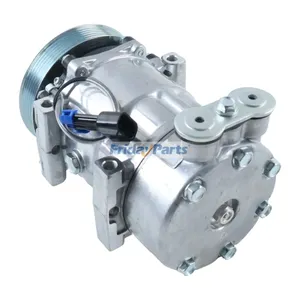 12V 7H15 A/C Compressor F69-6002-122 4040 4792 4425 for Kenworth T600 T800 W900 Truck — 3