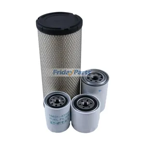Maintenance Filter Kit for Takeuchi Track Loader TL10V2 With Kubota Engine V3307 — 2