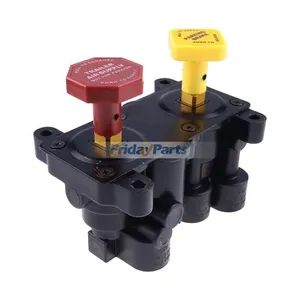 Midland Haldex KN20615 1/4" NPT Ports Dual Manifold Dash Valve — 2