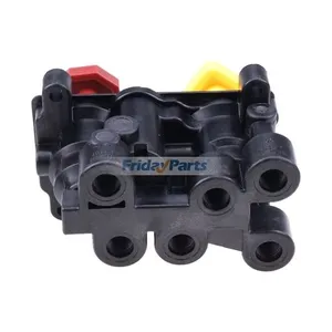 Midland Haldex KN20615 1/4" NPT Ports Dual Manifold Dash Valve — 6