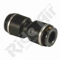 KV2H13-00 - Straight Union 1/2" - Composite DOT Push-To-Connect Air Brake Fittings