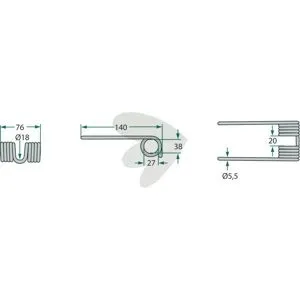 Pick-up pin - 154005