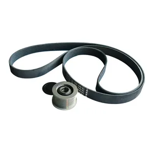 Fan Belt and Pulley Kit for John Deere 5020, 6010, 6020, and 6030 Series Tractors