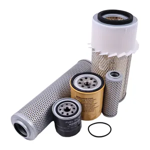 Filter Kit for Isuzu Engine 4JB1 Hitachi Excavator EX60UR EX60URG — 3
