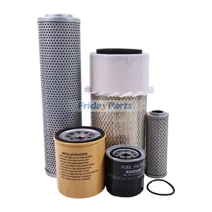 Filter Kit for Isuzu Engine 4JB1 Hitachi Excavator EX60UR EX60URG