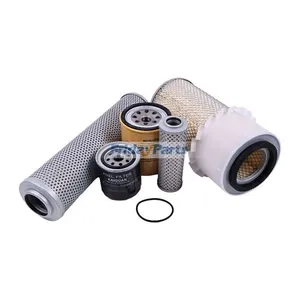 Filter Kit for Isuzu Engine 4JB1 Hitachi Excavator EX60UR EX60URG — 4