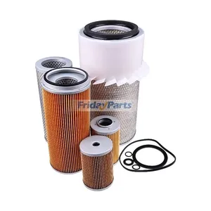 Filter Kit L988972 L4041298 for Isuzu Engine DA640 Hitachi Excavator UH06 UH07 — 5
