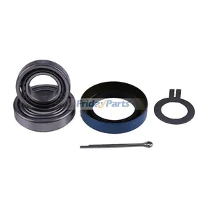 4 Sets of Trailer Hub Wheel Bearing Kit L44649 L44610… Gease Seals 171255TB… — 6