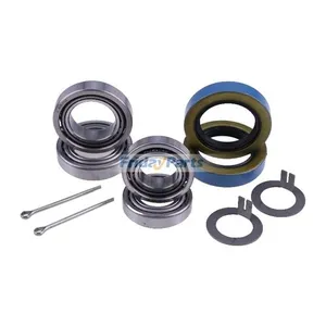 4 Sets of Trailer Hub Wheel Bearing Kit L44649 L44610… Gease Seals 171255TB… — 4
