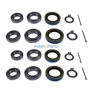 4 Sets of Trailer Hub Wheel Bearing Kit L44649 L44610… Gease Seals 171255TB…