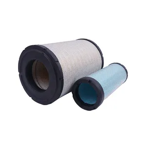 Air Filter Kit LC11P00018S003 LC11P00018S002 for Kobelco Excavator SK350-8 SK350-9