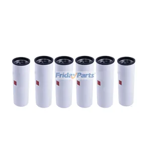 6 Pieces Oil Filter 5575298 LF14001NN for Cummins Engine 6B5.9 ISM11 ISX12 ISX15 QSK60 QSM11 QST30 QSX15 X12 X15