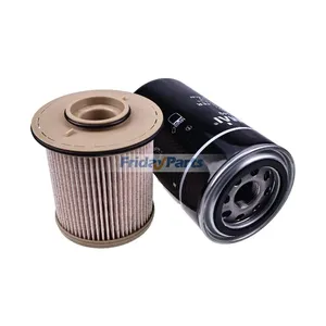 Oil & Fuel Filter Kit LF16035 FS19598 for 1997-1998 Fleetguard Cummins 5.9L…