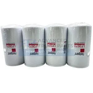 Genuine Fleetguard Oil Filter Pack of 12 — 5