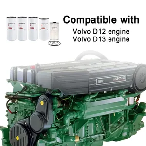 Getopauto LF667(X2), LF3654… Volvo D12 D13 Oil Change Kit Replaces 20972293… — 2