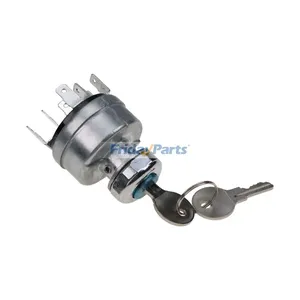 Ignition Switch with 2 Keys 167603R91 947399 468438C91 184720R91 344688C91 LS-473 for Jeep CJ5 International 4000 4700 4900 8000 Series Truck