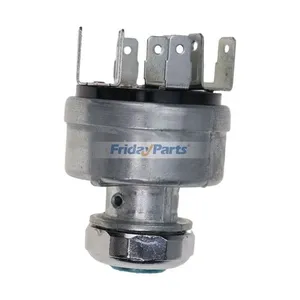 Ignition Switch with 2 Keys 167603R91 947399 468438C91 184720R91 344688C91 LS-473 for Jeep CJ5 International 4000 4700 4900 8000 Series Truck — 4