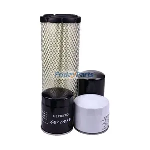Filter Kit LVA21201 for Yanmar Engine 3TNV88 3TNV82A John Deere Tractor 2027R 2032R 2520 2720 — 2