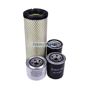 Filter Kit LVA21201 for Yanmar Engine 3TNV88 3TNV82A John Deere Tractor 2027R 2032R 2520 2720 — 3