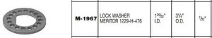 Axle Lock Washer E-2660 M-1967