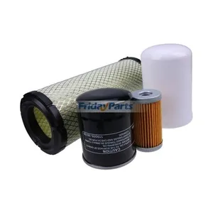 Filter Kit LVA21199 for Yanmar Engine 4TNE84 4TNE88 John Deere Compact Utility Tractor 4500 4600 4700 — 3