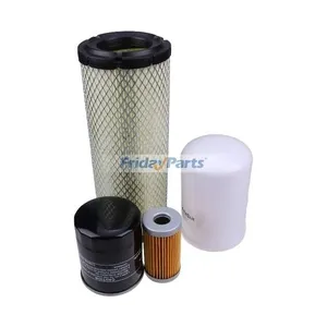 Filter Kit LVA21199 for Yanmar Engine 4TNE84 4TNE88 John Deere Compact Utility Tractor 4500 4600 4700 — 6