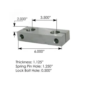 Automann M1500 Side Bar / Shackle