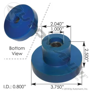 Automann M17406UB Motor Mount Bushing Poly Kenworth