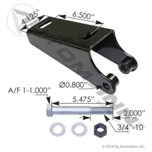 Automann M1982 Lower Shock Bracket Kit Hendrickson