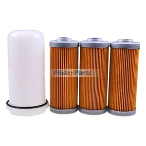 Fuel Filter Kit M801101 for John Deere Tractor 655 670 755 756 770 850 855 856 950 1050 4200 4300 4400 1023E 1026R 2025R 2026R 54D 60D Loader 3375 375 Excavator 15