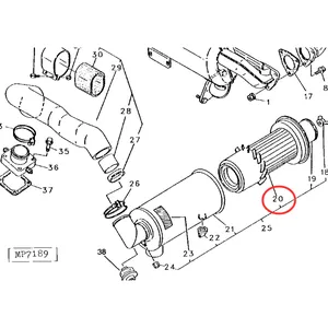 Filter Element M802606 for John Deere Tractor 790 670 870 970 1070 — 5