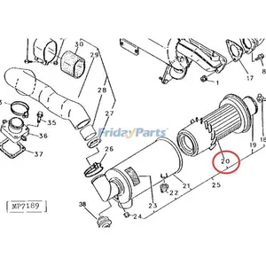 Filter Element M802606 for John Deere Tractor 790 670 870 970 1070 — 5