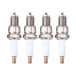 4 Pieces Spark Plug M805853 for John Deere Tractor 737 757 797 GX335 X305R Z920R Z925A Z930A